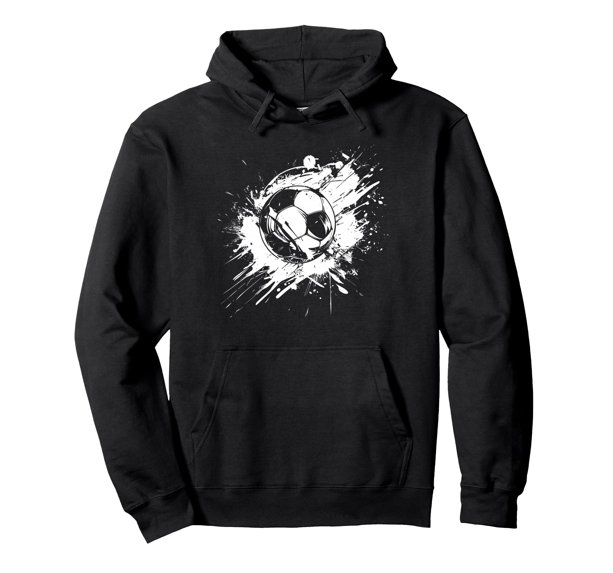 Soccer Ball Color Streetart Goal Keeper Hoodie - Minimalist Print Unisex - T-Shirt, Sweatshirt, Hoodie