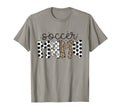 Soccer Mama Leopard Soccer Mom Game T-Shirt - Novelty Apparel for Adults - T-Shirt, Sweatshirt, Hoodie