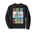 Best 1968 Cassette Tape Sweatshirt - Graphic Print for Adults - T-Shirt, Sweatshirt, Hoodie