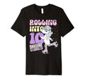 10Th Birthday Roller Skate Party T-Shirt - Casual Everyday Wear Men Women - T-Shirt, Sweatshirt, Hoodie