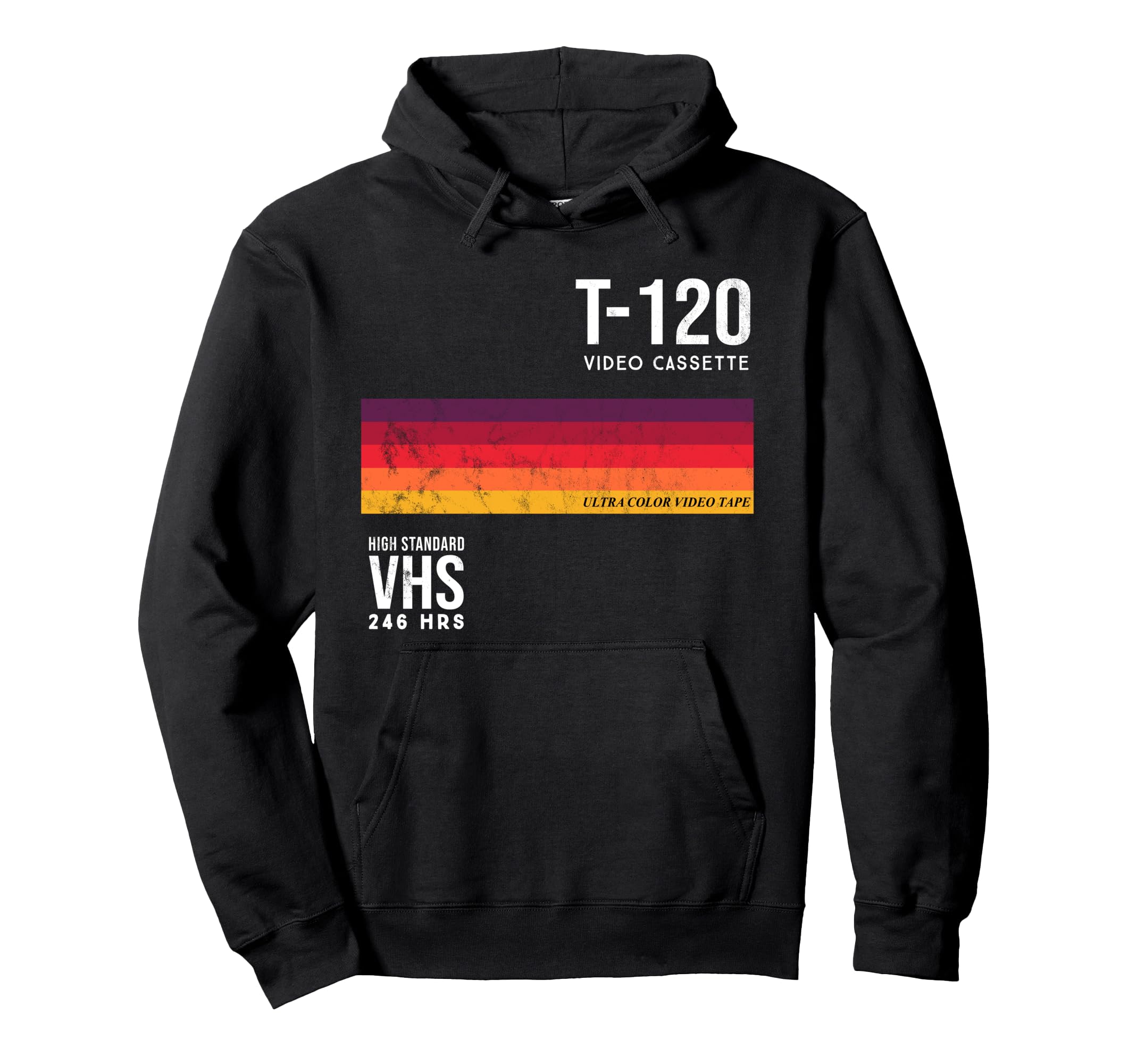 80S Video Cassette Tape Vhs Hoodie - Unique Graphic Unisex - T-Shirt, Sweatshirt, Hoodie