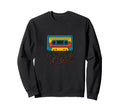 Old School Illustration Cassette Sweatshirt - Unique Graphic Men Women - T-Shirt, Sweatshirt, Hoodie