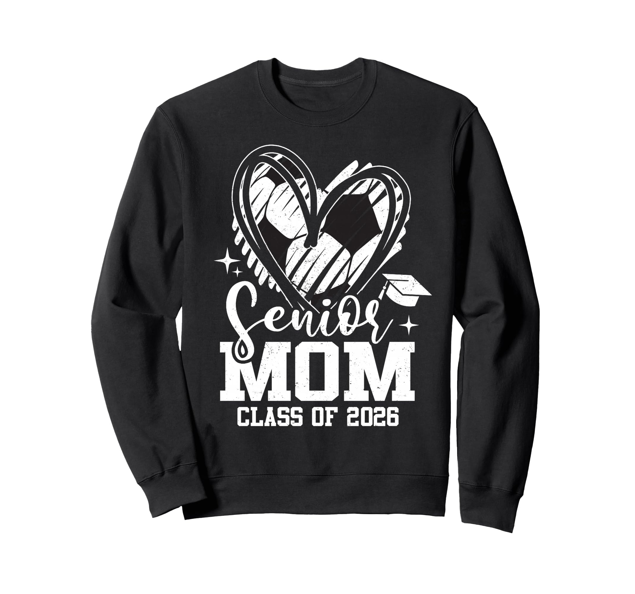 Senior Mom Class 2026 Soccer Sweatshirt - Casual Everyday Wear Men Women - T-Shirt, Sweatshirt, Hoodie