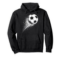 Splash Art Soccer Football Ball Hoodie - Casual Everyday Wear Men Women - T-Shirt, Sweatshirt, Hoodie