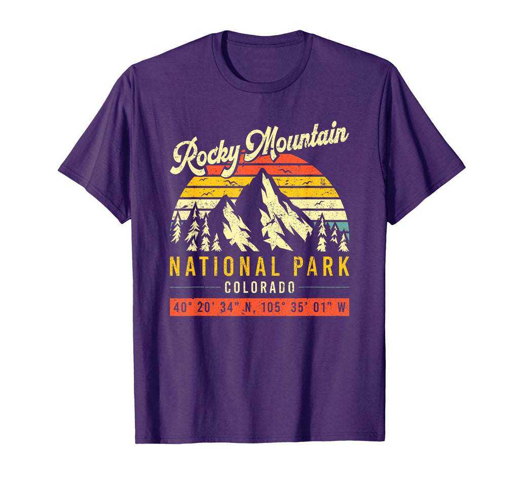 Rocky Mountains Colorado National T-Shirt - Custom Art Print for Adults - T-Shirt, Sweatshirt, Hoodie