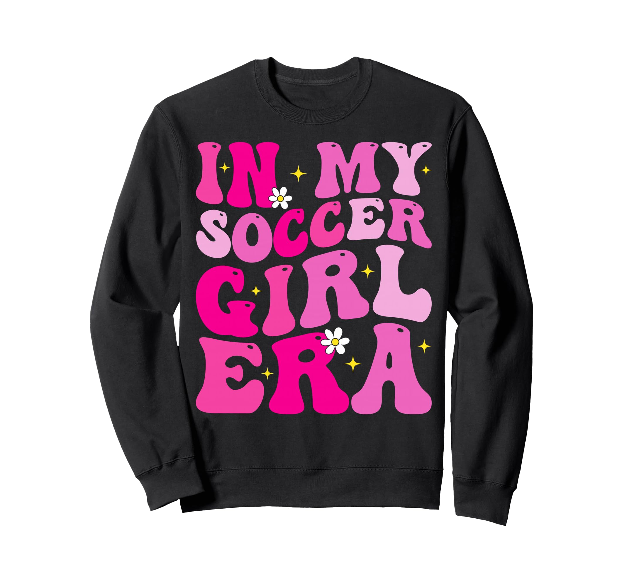 My Soccer Era Groovy Soccer Sweatshirt - Custom Art Print for Adults - T-Shirt, Sweatshirt, Hoodie