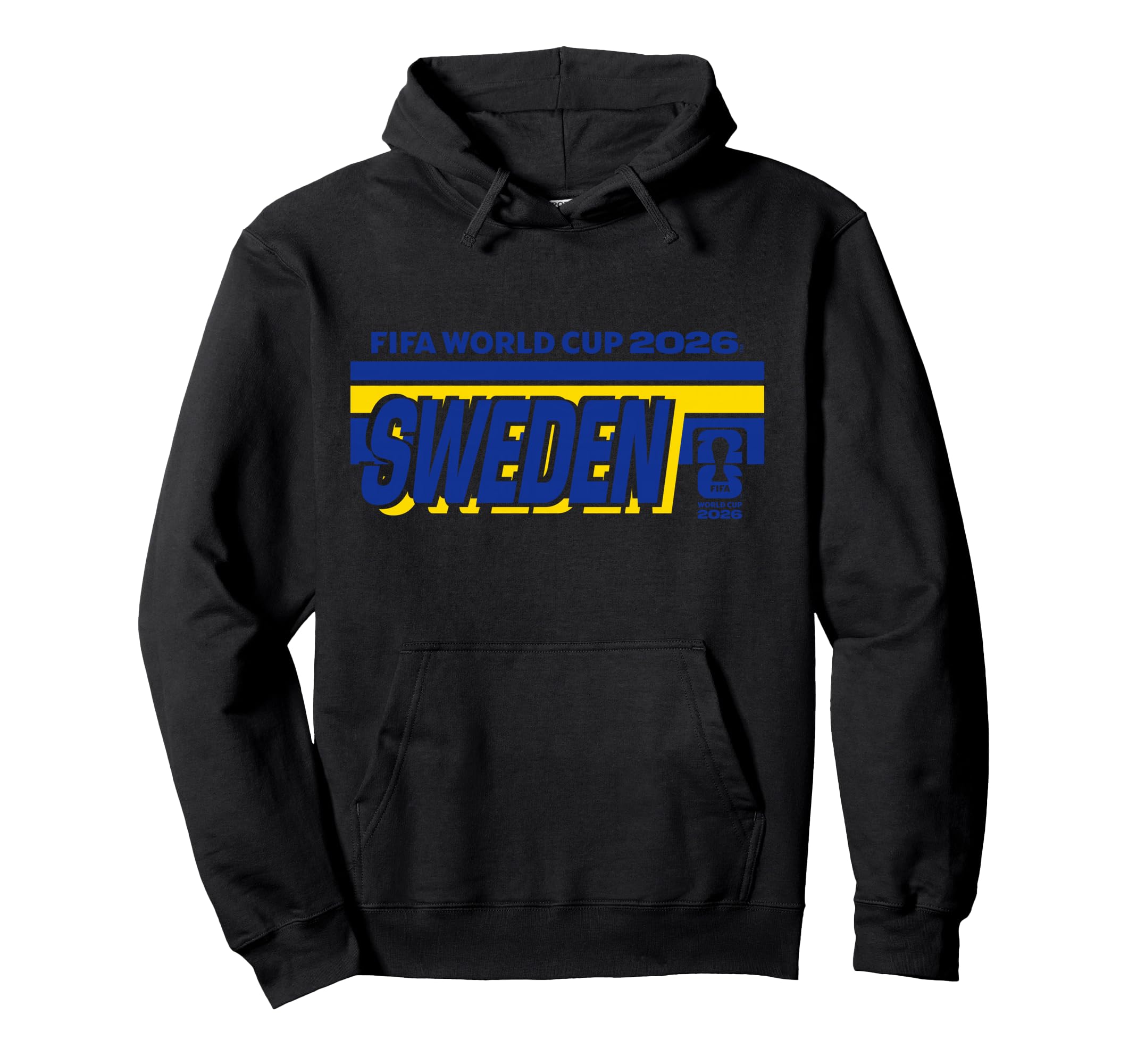 Sweden Banner Soccer Hoodie | Football Fan Pullover - T-Shirt, Sweatshirt, Hoodie