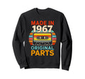 Made 1967 Original Parts Funny Sweatshirt - Streetwear Style for Adults - T-Shirt, Sweatshirt, Hoodie