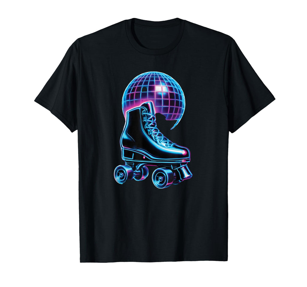 Roller Skate Disco Vibes Skating T-Shirt - Graphic Print Men Women - T-Shirt, Sweatshirt, Hoodie