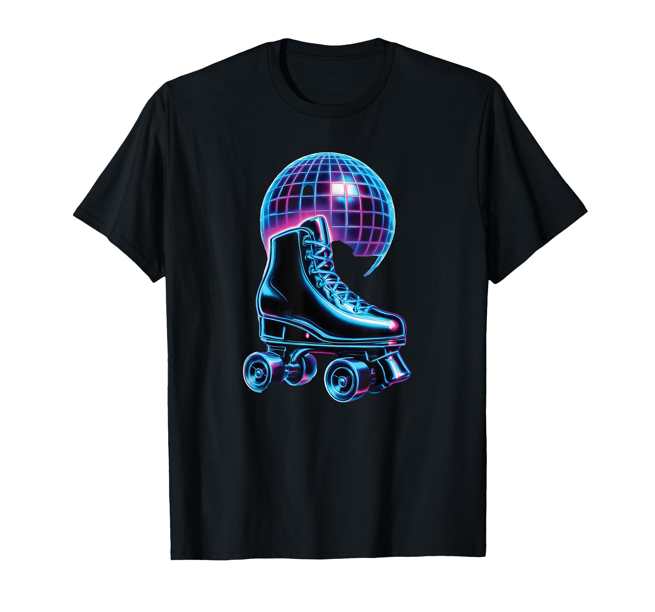 Roller Skate Disco Vibes Skating T-Shirt - Graphic Print Men Women - T-Shirt, Sweatshirt, Hoodie