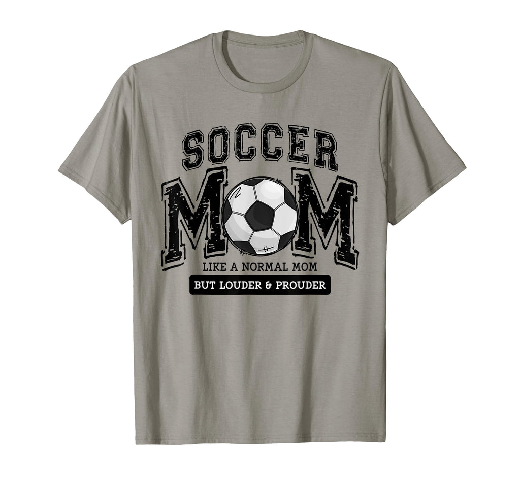 Soccer Mom Varsity Like Normal Mom T-Shirt - Novelty Apparel for Adults - T-Shirt, Sweatshirt, Hoodie