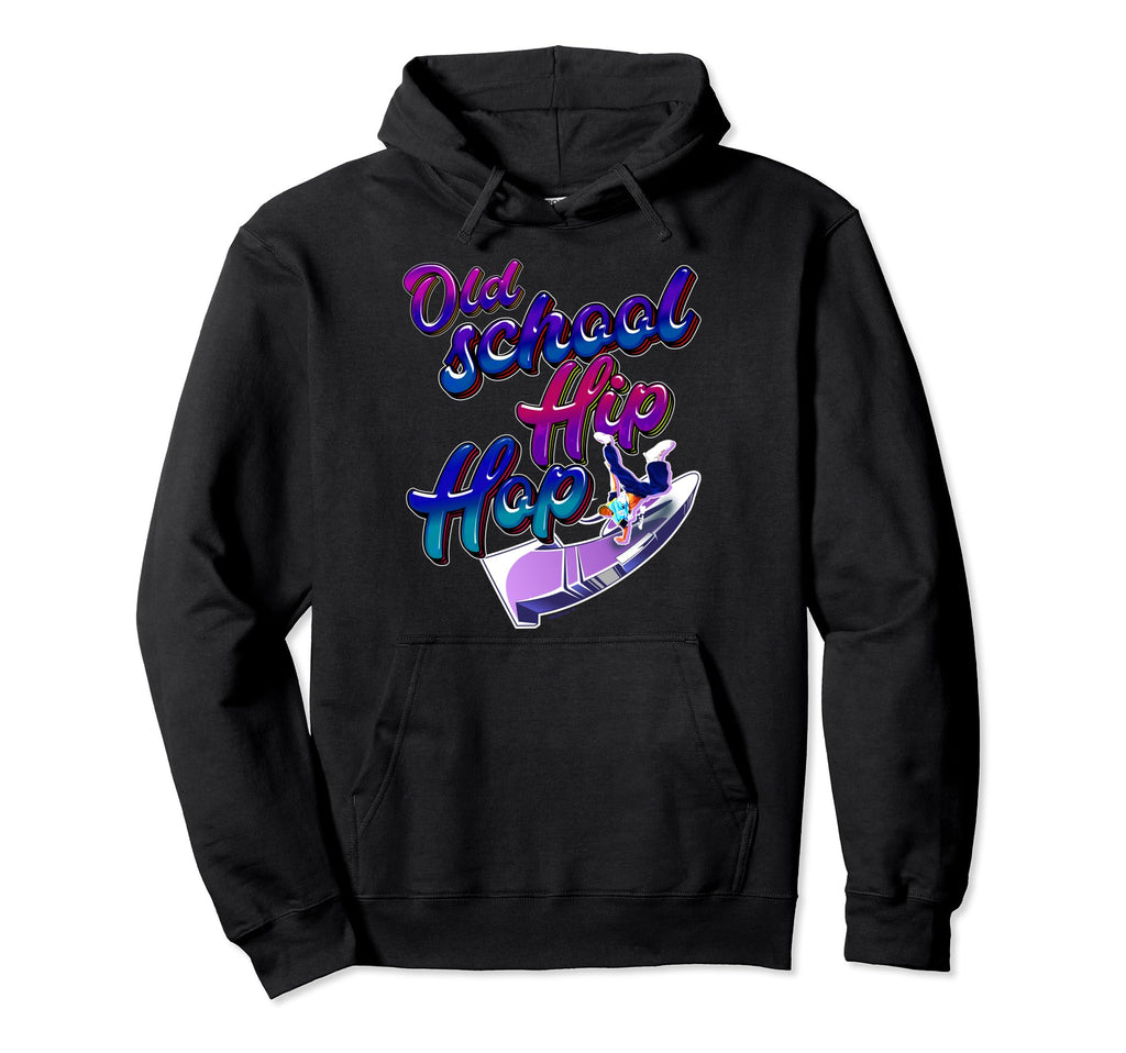 Old School Hip Hop 80S 90S Graffiti Hoodie - Graphic Print for Adults - T-Shirt, Sweatshirt, Hoodie