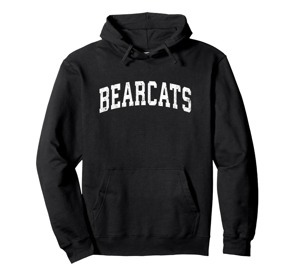 Bearcats Mascot Athletic Sports Name Hoodie - Minimalist Print Unisex - T-Shirt, Sweatshirt, Hoodie