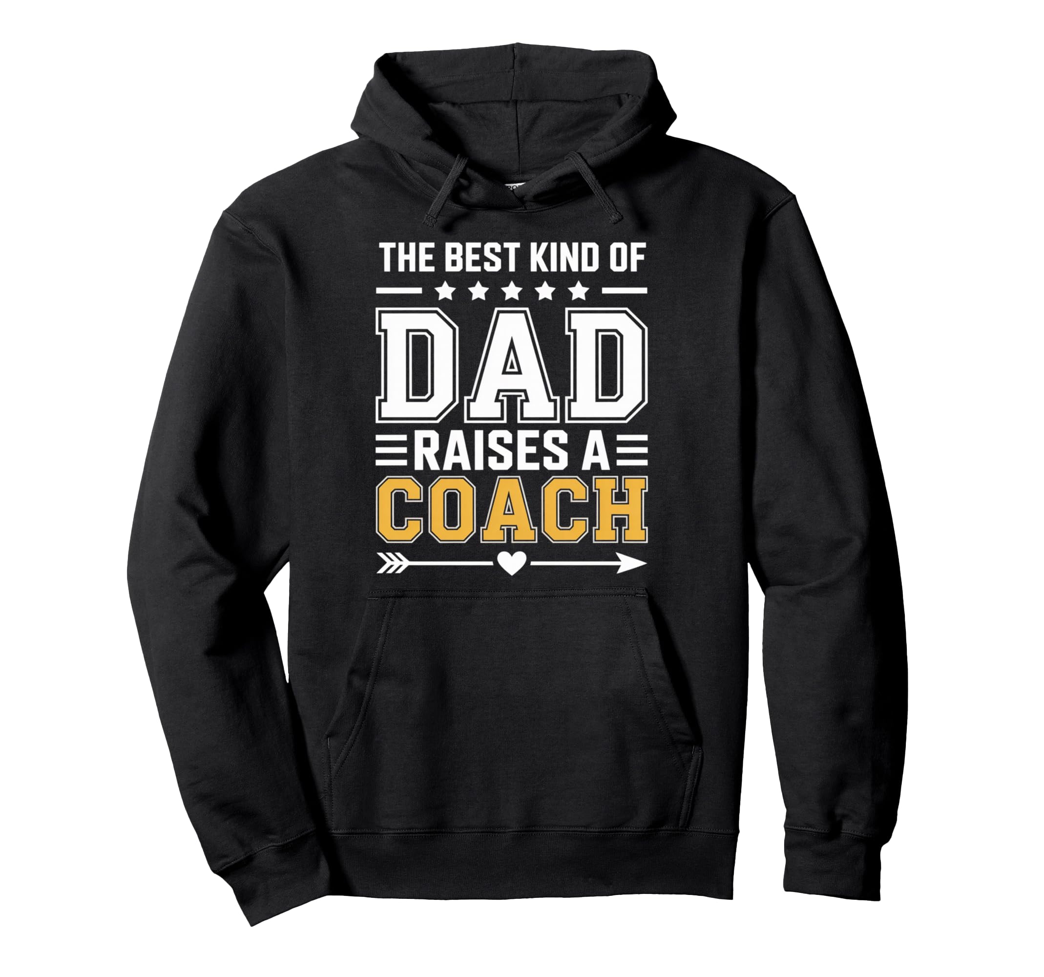 Best Kind Dad Raises Coach Football Hoodie - Graphic Print Men Women - T-Shirt, Sweatshirt, Hoodie