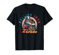 Rolling Into 2Nd Grade Roller Skate T-Shirt - Aesthetic Graphic for Adults - T-Shirt, Sweatshirt, Hoodie