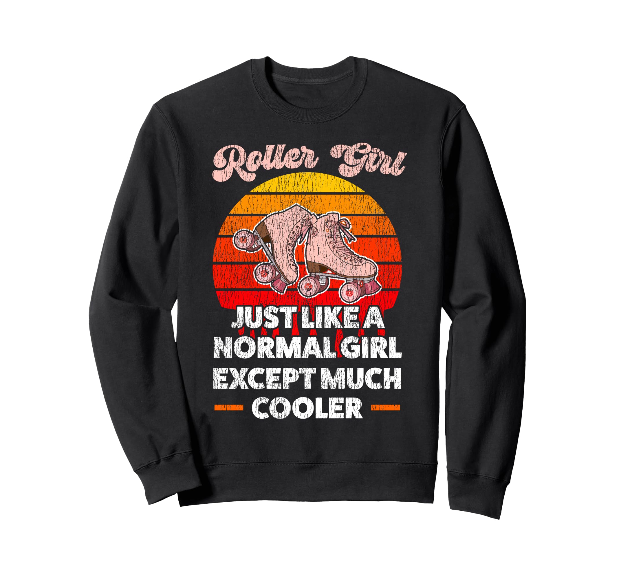Roller Skating Skate 1970S Roller Sweatshirt - Streetwear Style Men Women - T-Shirt, Sweatshirt, Hoodie