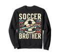 Soccer Brother Family Matching Team Sweatshirt - Aesthetic Graphic Unisex - T-Shirt, Sweatshirt, Hoodie