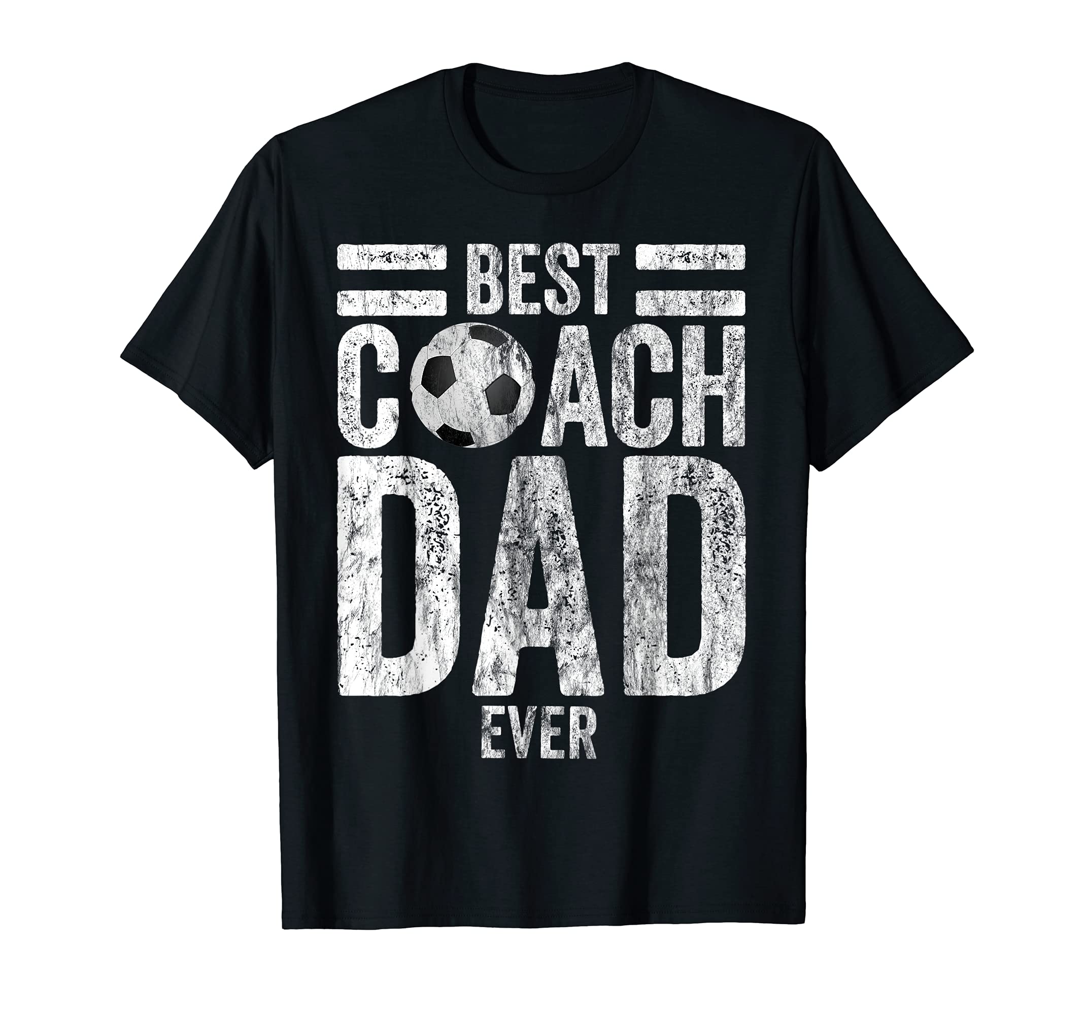 Dad Soccer Coach Best Coach Dad Ever T-Shirt - Minimalist Print Unisex - T-Shirt, Sweatshirt, Hoodie