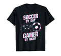 Soccer Day Gamer Night Soccer Gamer T-Shirt - Minimalist Print for Adults - T-Shirt, Sweatshirt, Hoodie