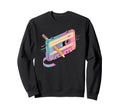 Art Cassette Player Music Tape Recorder Sweatshirt - Trendy Graphic Unisex - T-Shirt, Sweatshirt, Hoodie