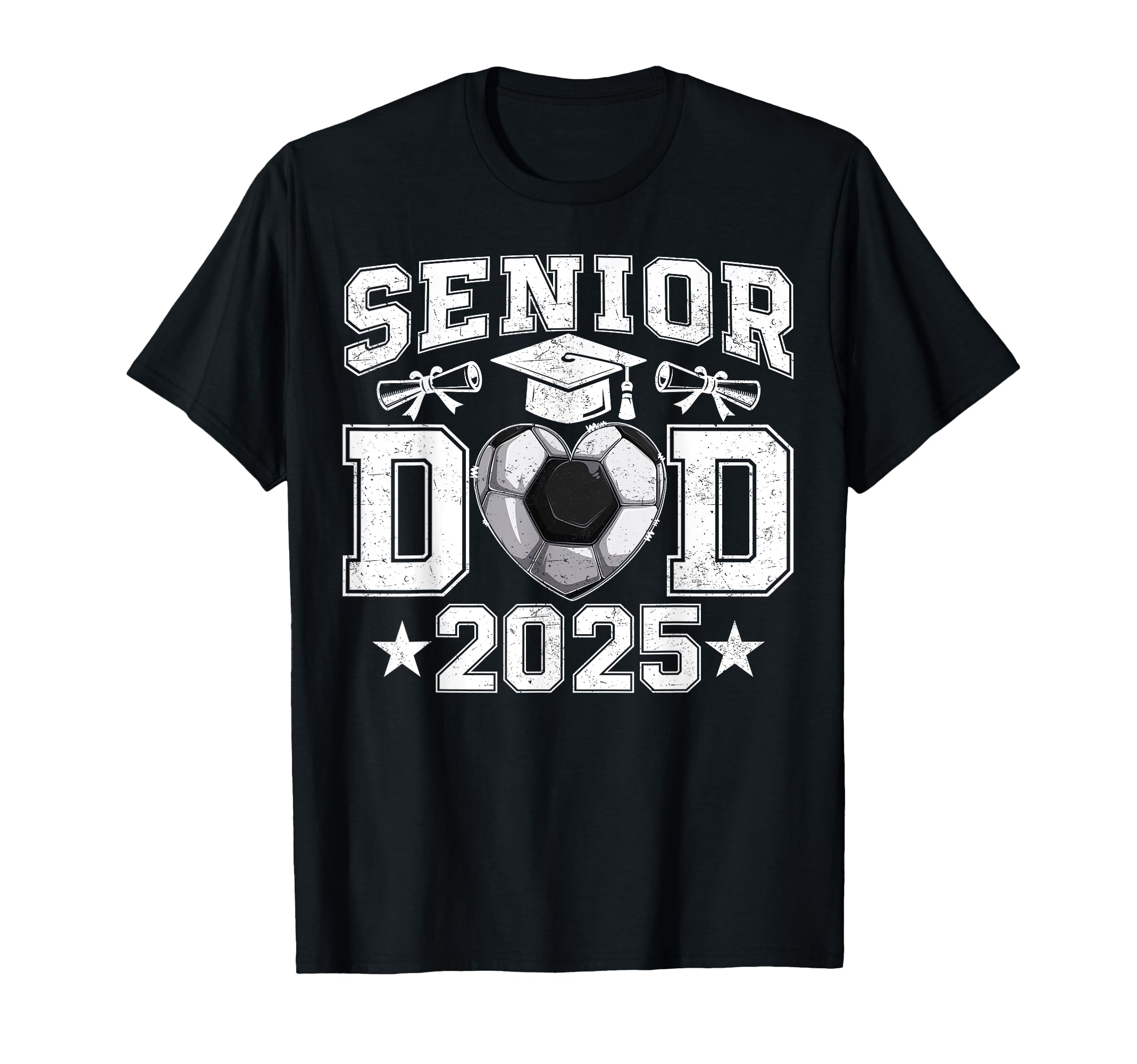 Senior Dad 2025 Soccer Class 2025 T-Shirt - Novelty Apparel Unisex - T-Shirt, Sweatshirt, Hoodie