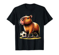 Capybara Soccer Player T-Shirt - Casual Everyday Wear Men Women - T-Shirt, Sweatshirt, Hoodie