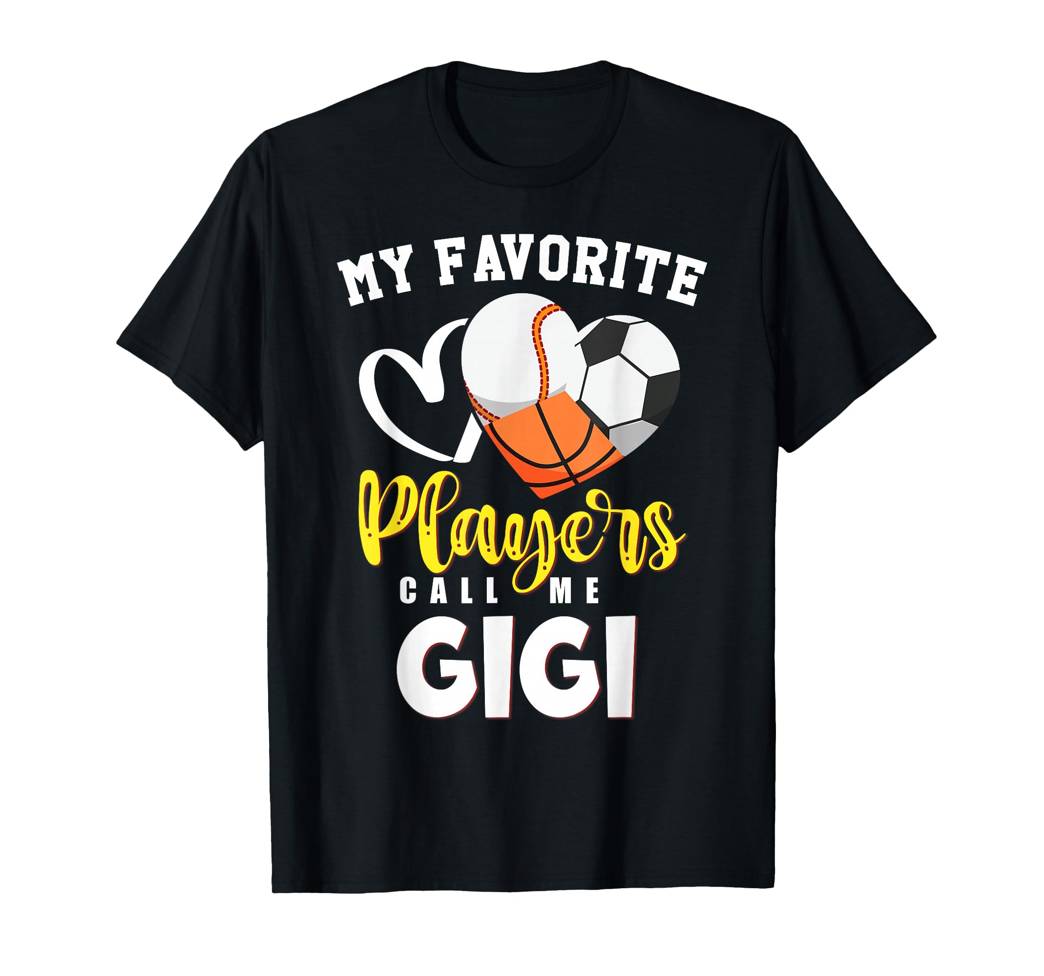 Gigi My Favorite Baseball Soccer T-Shirt - Aesthetic Graphic for Adults - T-Shirt, Sweatshirt, Hoodie