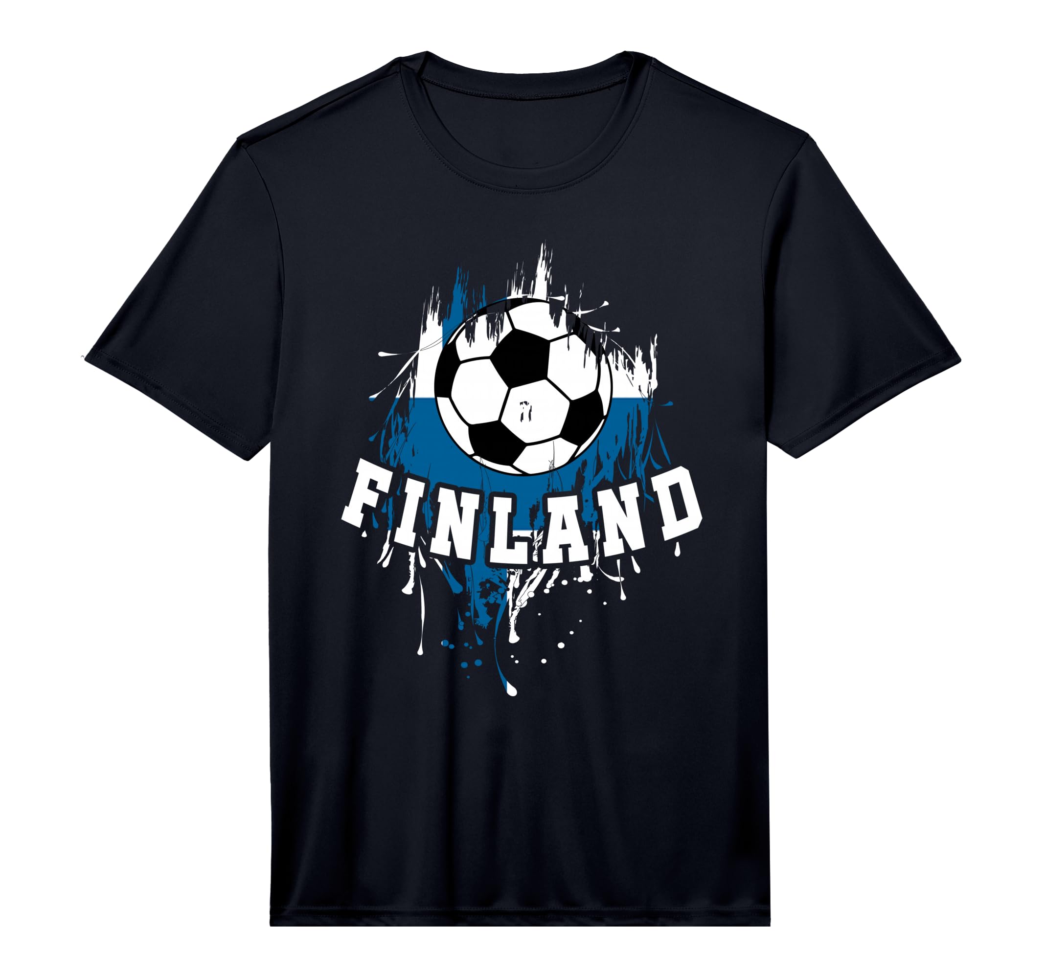 Finland Soccer Finnish Football T-Shirt - Fun Novelty Design Men Women - T-Shirt, Sweatshirt, Hoodie