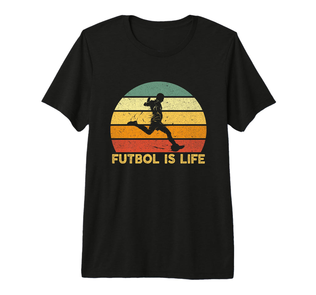 Futbol Is Life Soccer Player Costume Tri T-Shirt - Graphic Print Men Women - T-Shirt, Sweatshirt, Hoodie