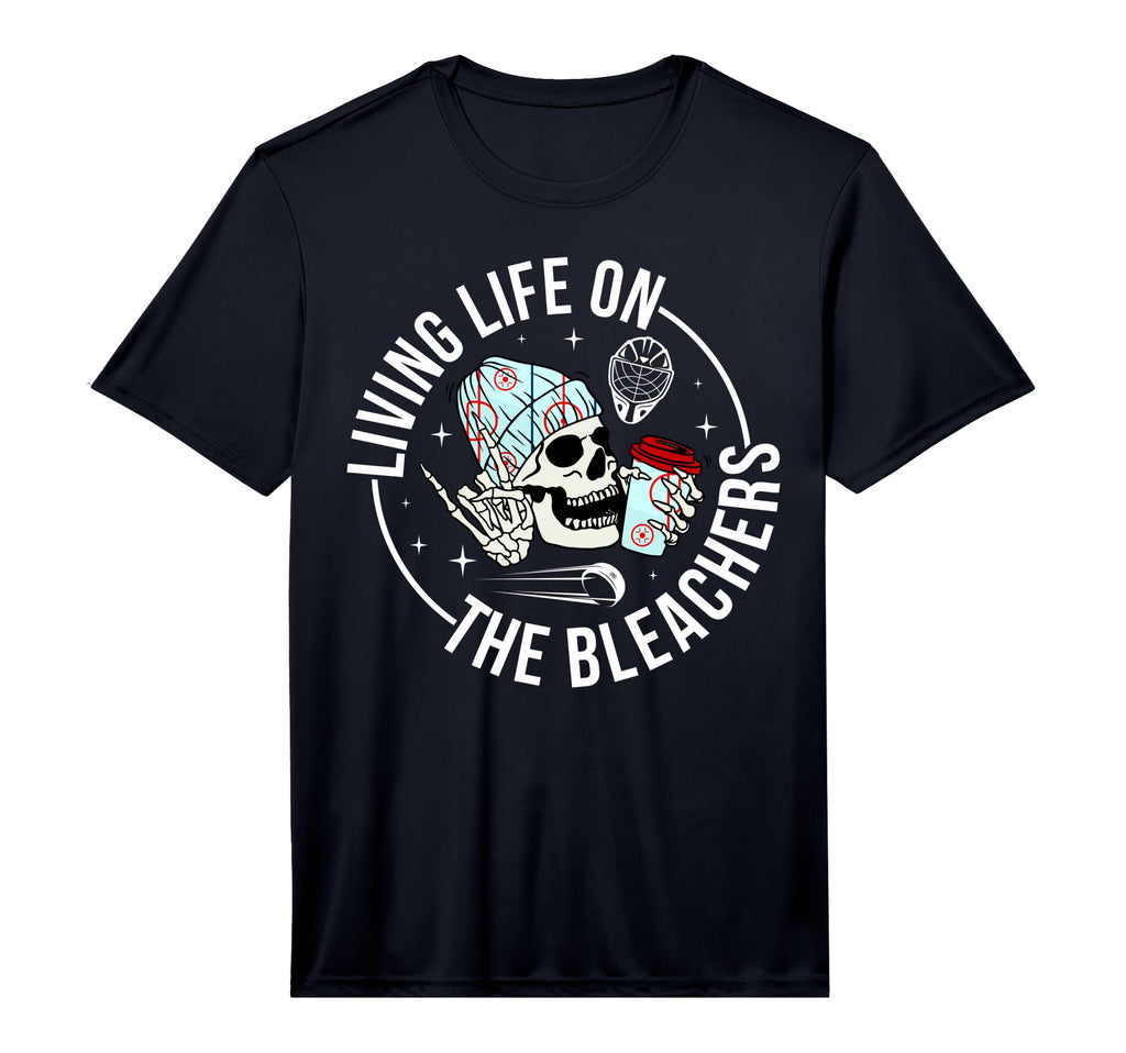 Mens Bleachers Hockey Keeper Mom Hockey T-Shirt - Trendy Graphic Men Women - T-Shirt, Sweatshirt, Hoodie