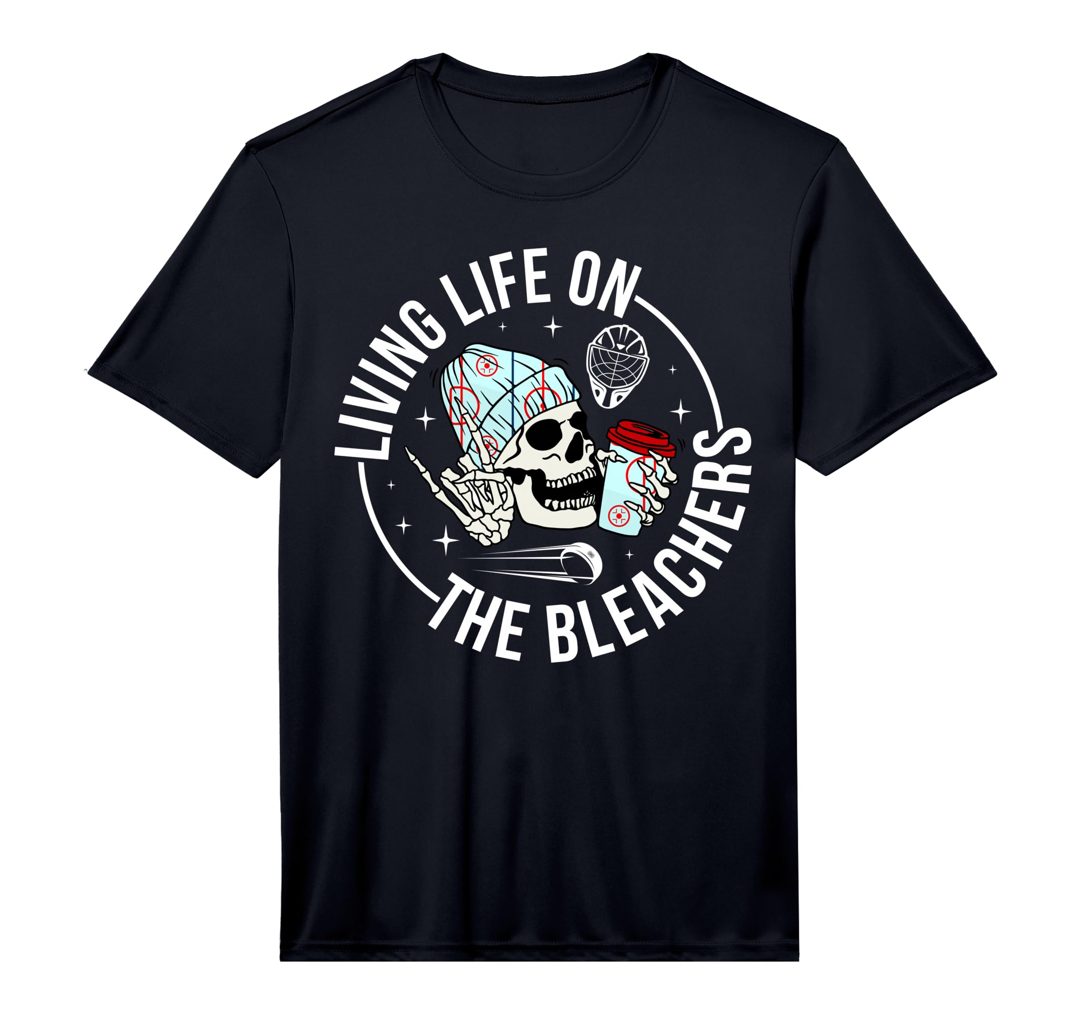 Mens Bleachers Hockey Keeper Mom Hockey T-Shirt - Trendy Graphic Men Women - T-Shirt, Sweatshirt, Hoodie