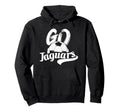 Go Jaguars Soccer Ball Team Spirit Hoodie - Novelty Apparel Men Women - T-Shirt, Sweatshirt, Hoodie