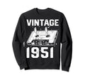 Birthday Best 1951 Bday 1951 Sweatshirt - Trendy Graphic Men Women - T-Shirt, Sweatshirt, Hoodie