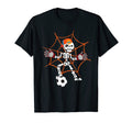 Goalkeeper Soccer Skeleton Halloween Soccer T-Shirt - Graphic Print Unisex - T-Shirt, Sweatshirt, Hoodie