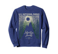 National Parks List Us Park Camping Sweatshirt - Trendy Graphic Unisex - T-Shirt, Sweatshirt, Hoodie