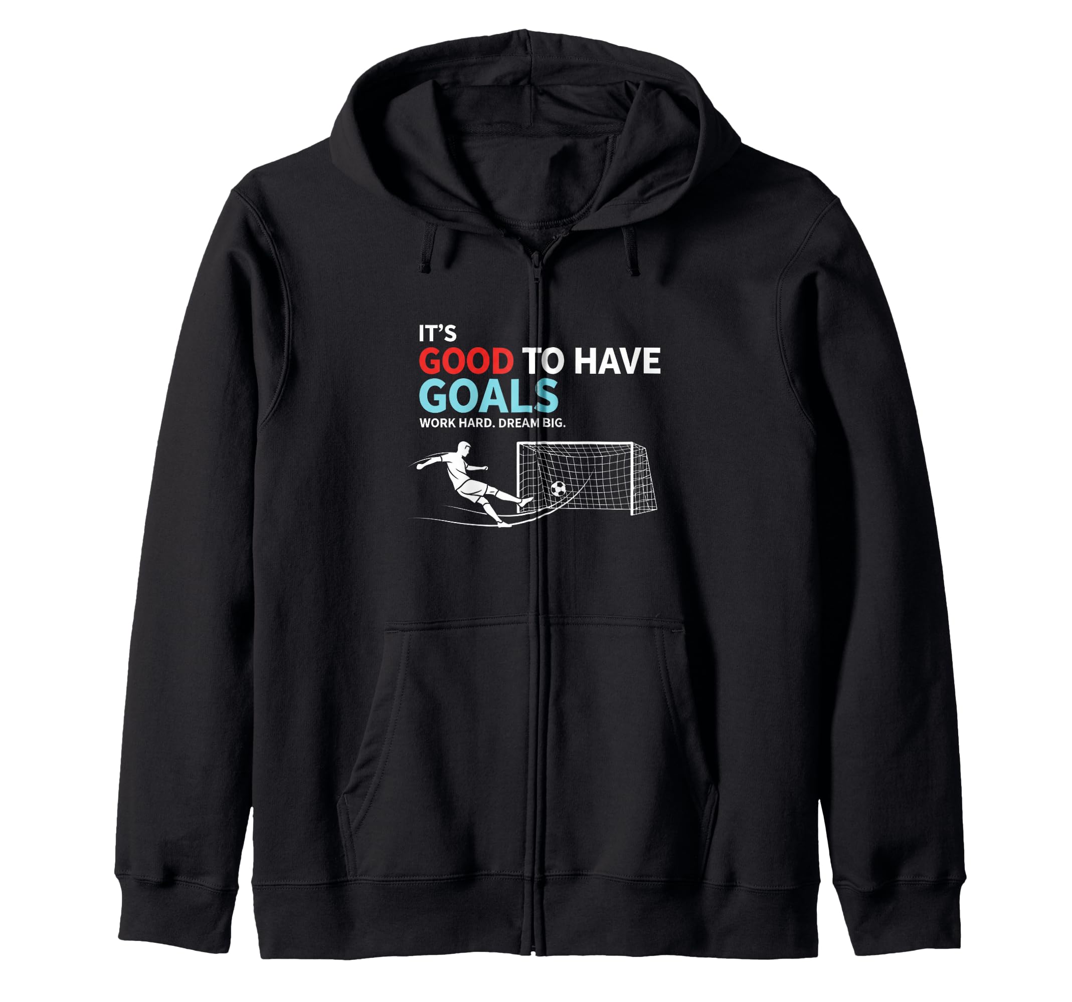 Lifes About Goals And Assists Soccer T-Shirt - Casual Everyday Wear Unisex - T-Shirt, Sweatshirt, Hoodie