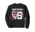 5 Year Old Birthday Soccer Party 5Th Sweatshirt - Minimalist Print Unisex - T-Shirt, Sweatshirt, Hoodie