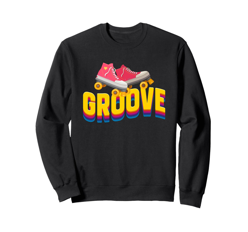 Roller Skating Skate 1970S Sweatshirt - Novelty Apparel Men Women - T-Shirt, Sweatshirt, Hoodie
