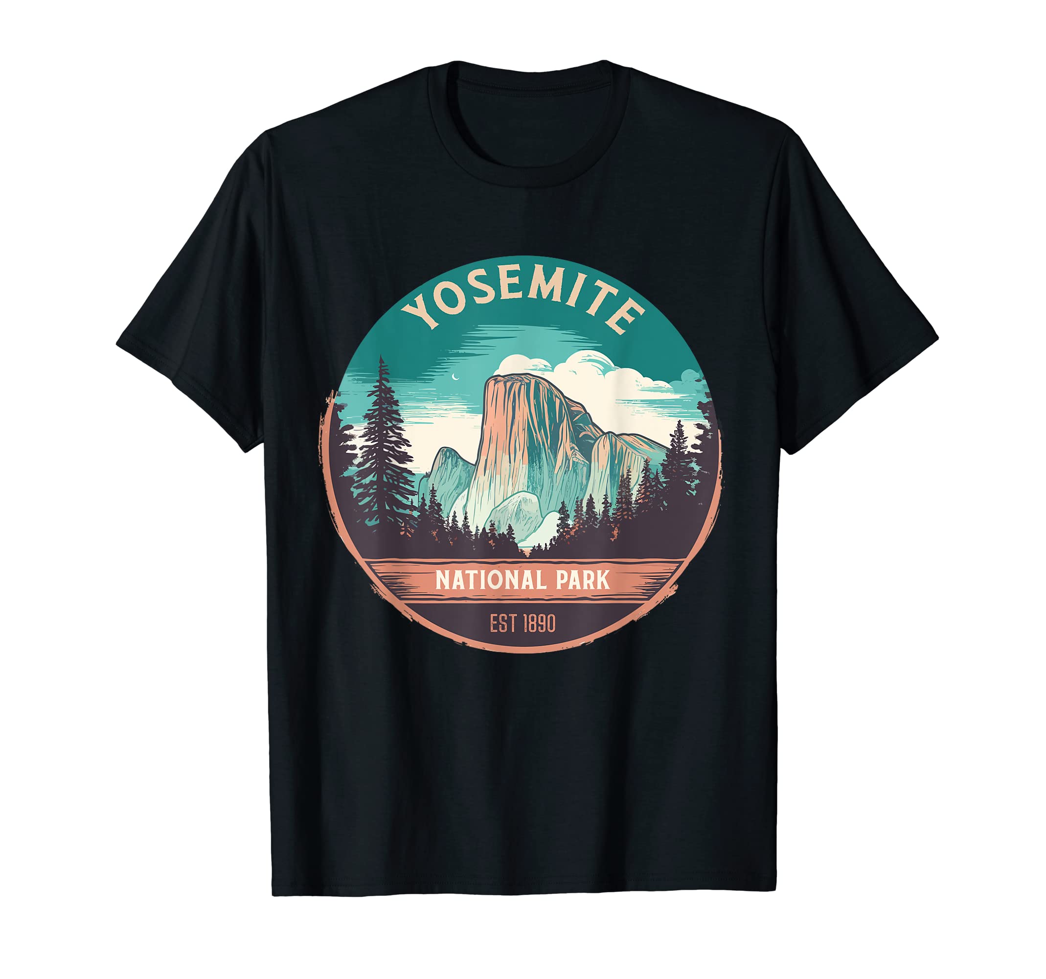 Yosemite Usa National Park California T-Shirt - Trendy Graphic Men Women - T-Shirt, Sweatshirt, Hoodie