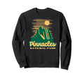 Pinnacles National Park 80S Park Sign Sweatshirt - Unique Graphic Men Women - T-Shirt, Sweatshirt, Hoodie