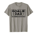 Mens Goalie Dad Like Normal Dad But Cooler T-Shirt - Trendy Graphic Unisex - T-Shirt, Sweatshirt, Hoodie