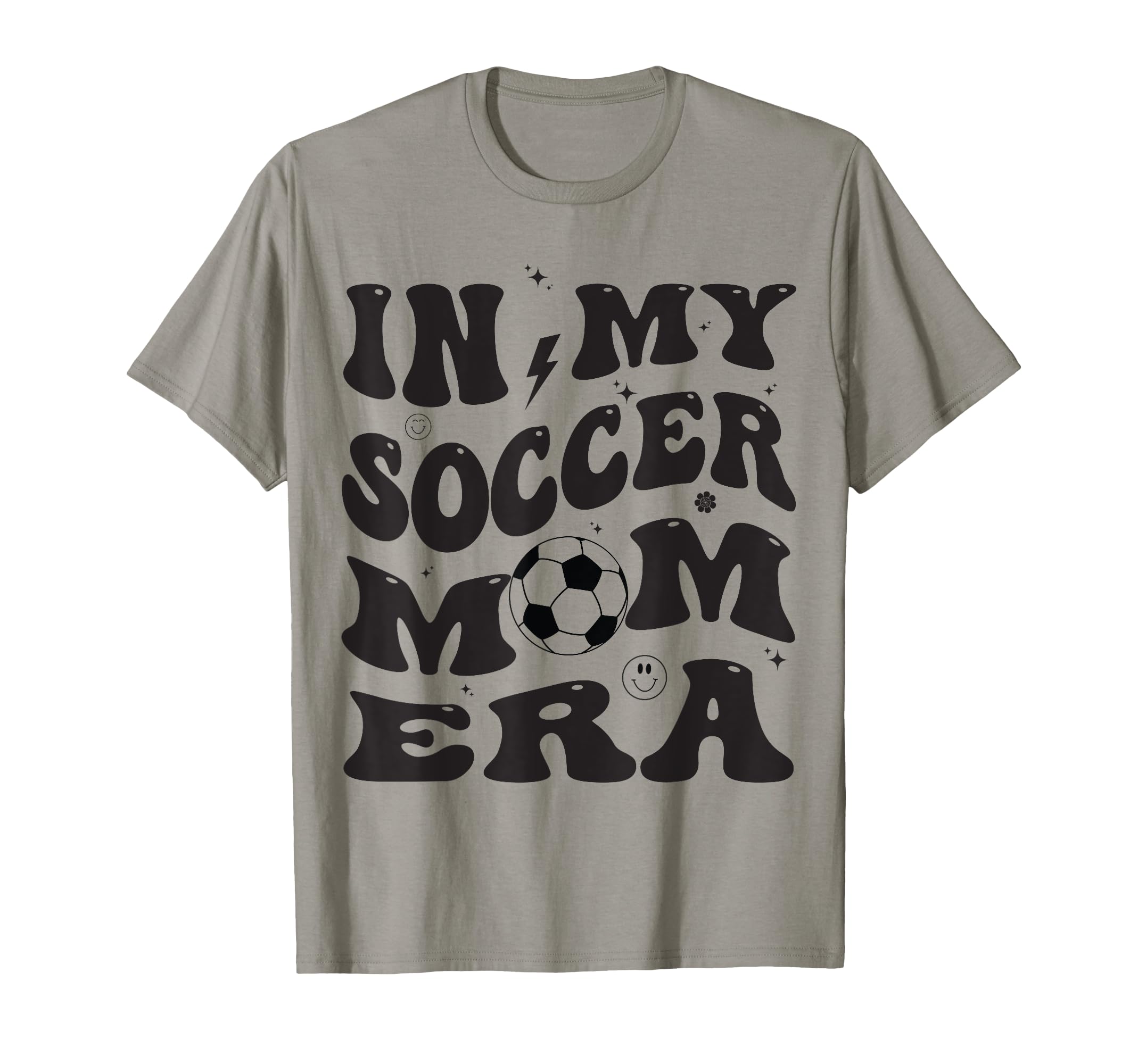 My Soccer Mom Era Groovy T-Shirt - Streetwear Style for Adults - T-Shirt, Sweatshirt, Hoodie
