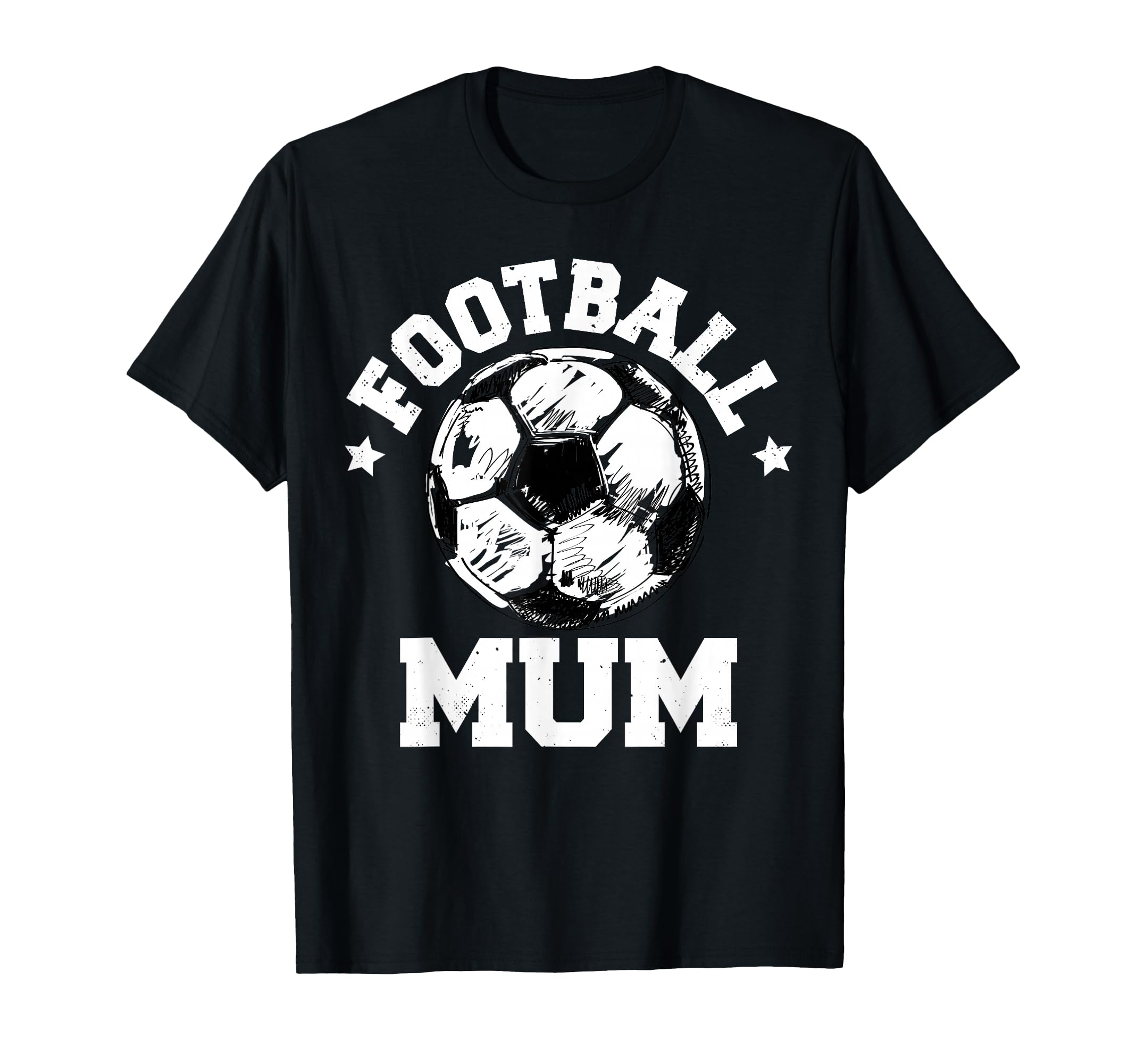 Football Mum Sketch Soccer Ball Proud T-Shirt - Streetwear Style Men Women - T-Shirt, Sweatshirt, Hoodie