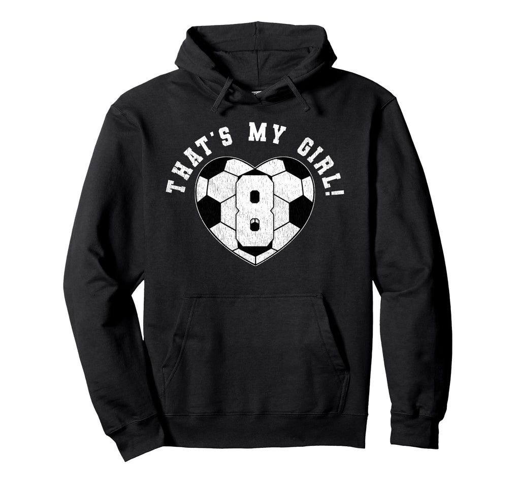Thats My Soccer Player Mom Dad Jersey Number Hoodie - Graphic Print Unisex - T-Shirt, Sweatshirt, Hoodie