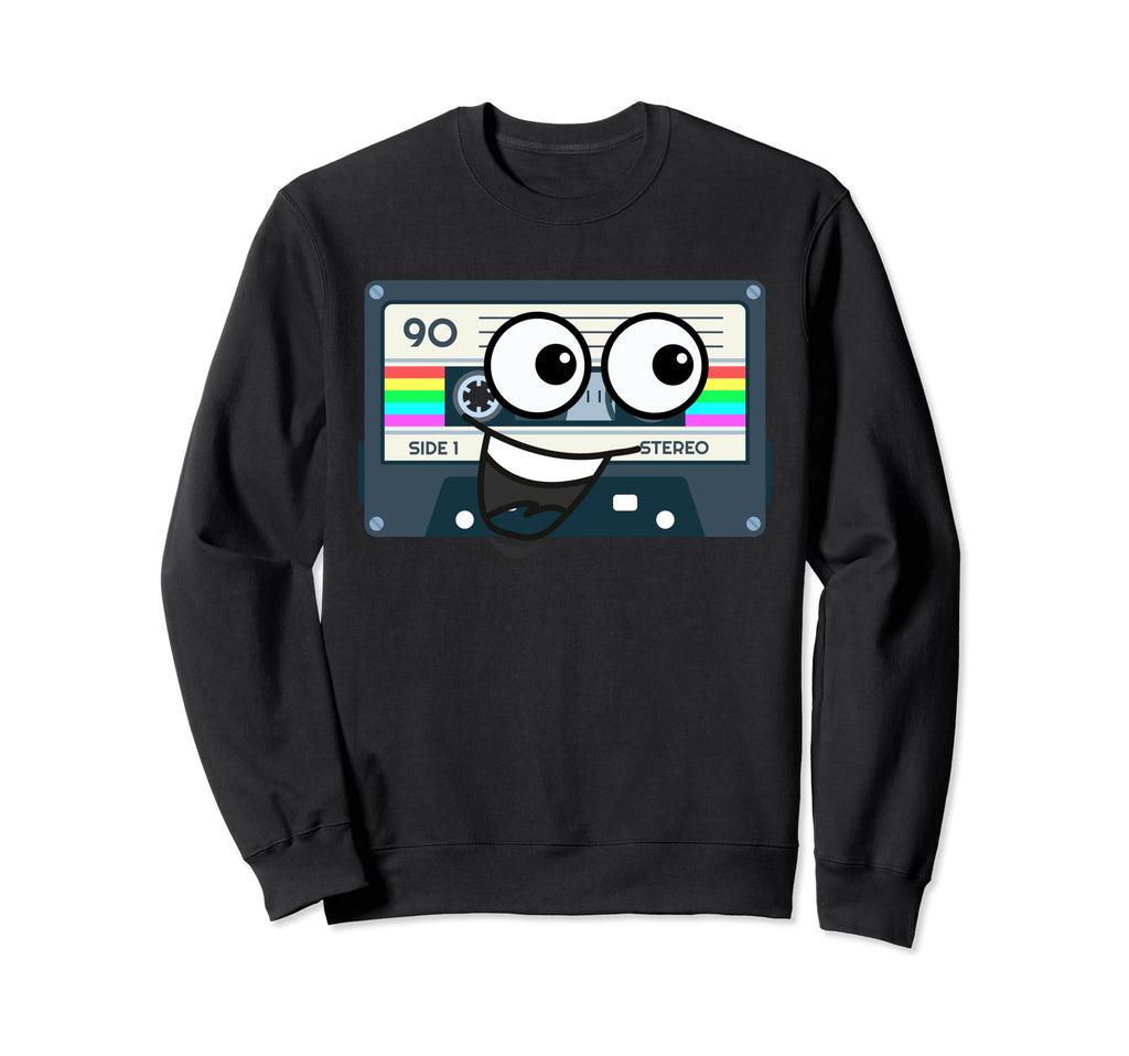 Cassette 80S 90S Throwback Cassette Sweatshirt - Custom Art Print Unisex - T-Shirt, Sweatshirt, Hoodie