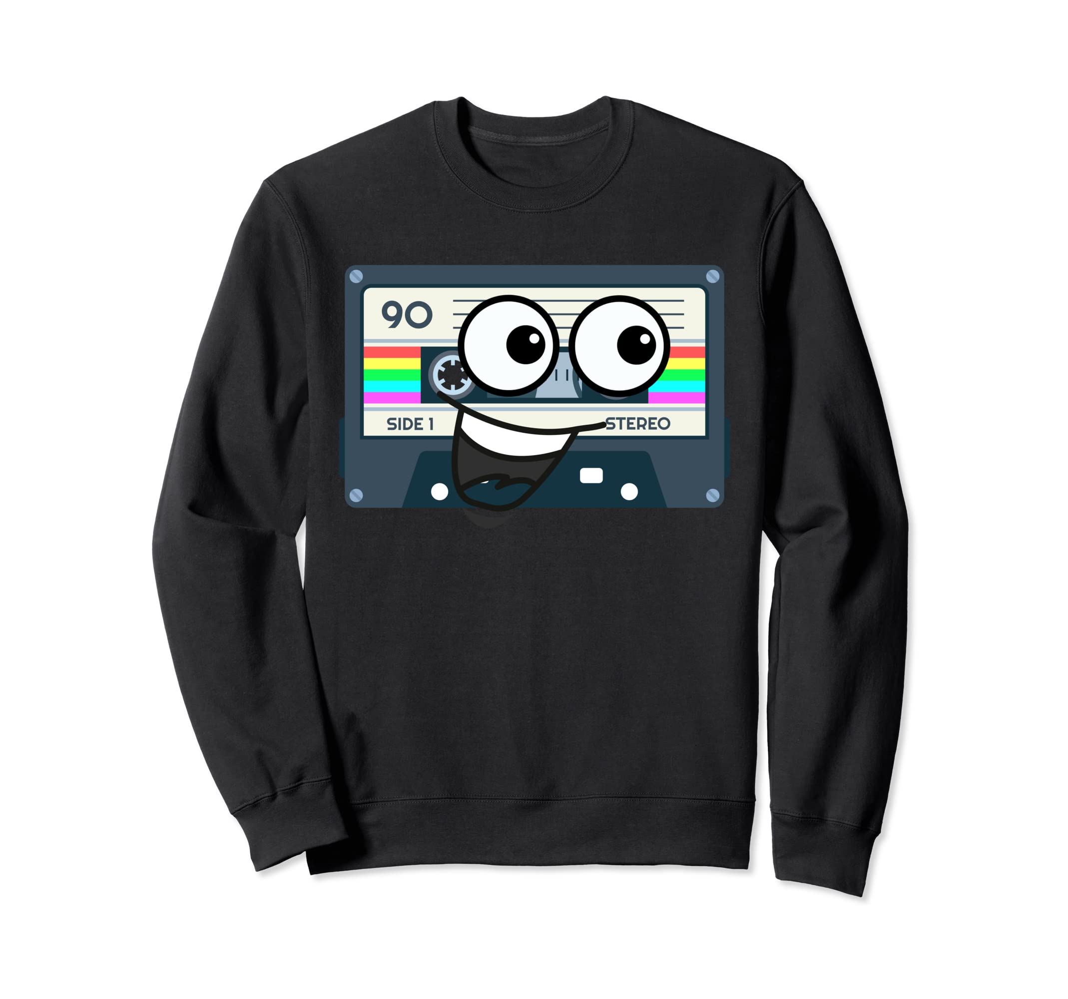 Cassette 80S 90S Throwback Cassette Sweatshirt - Custom Art Print Unisex - T-Shirt, Sweatshirt, Hoodie