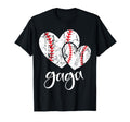 Baseball Gaga Heart Ball Funny Proud T-Shirt - Fun Novelty Design Unisex - T-Shirt, Sweatshirt, Hoodie