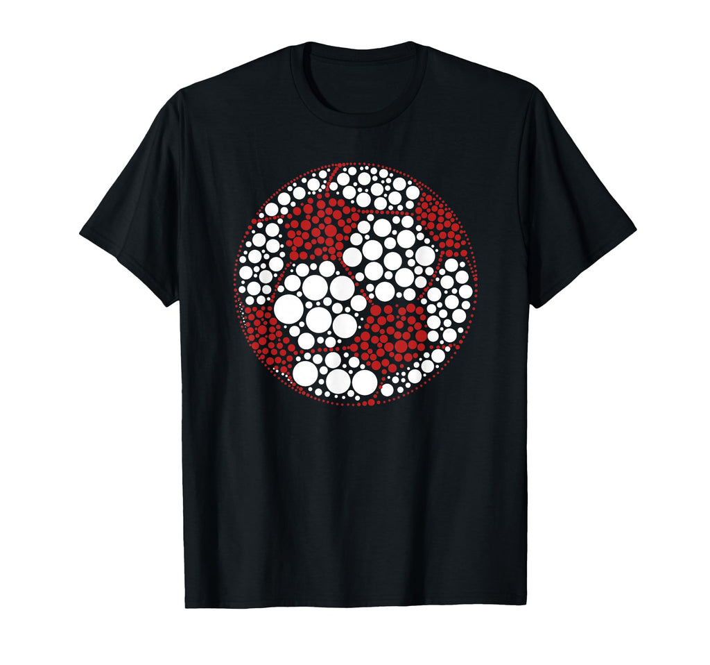 Funny Polka Dot Soccer Lover T-Shirt - Fun Novelty Design for Adults - T-Shirt, Sweatshirt, Hoodie