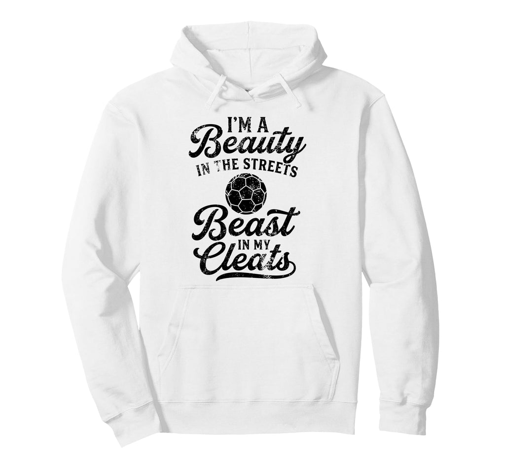 Funny Soccer Art Soccer Player Hoodie - Casual Everyday Wear Men Women - T-Shirt, Sweatshirt, Hoodie