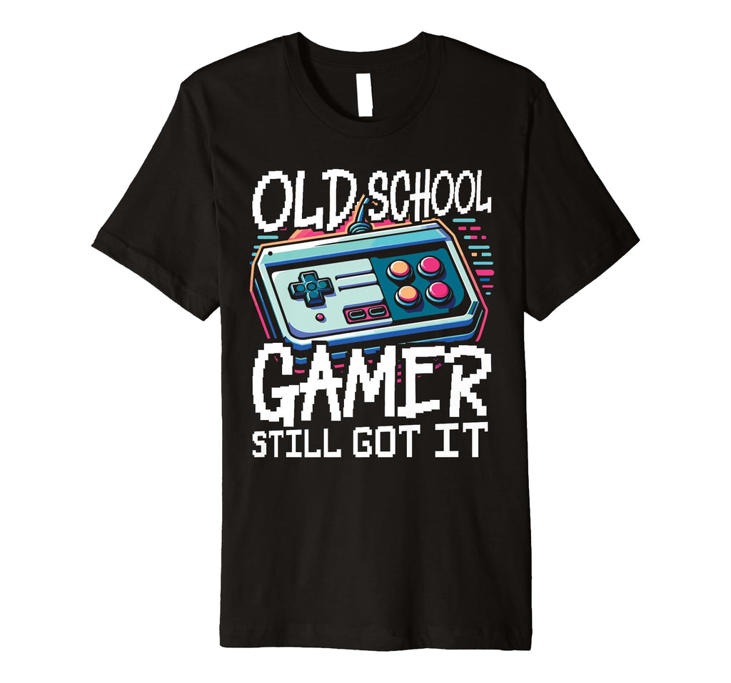 80S Arcade Nostalgia Pixel Art Video T-Shirt - Custom Art Print Unisex - T-Shirt, Sweatshirt, Hoodie